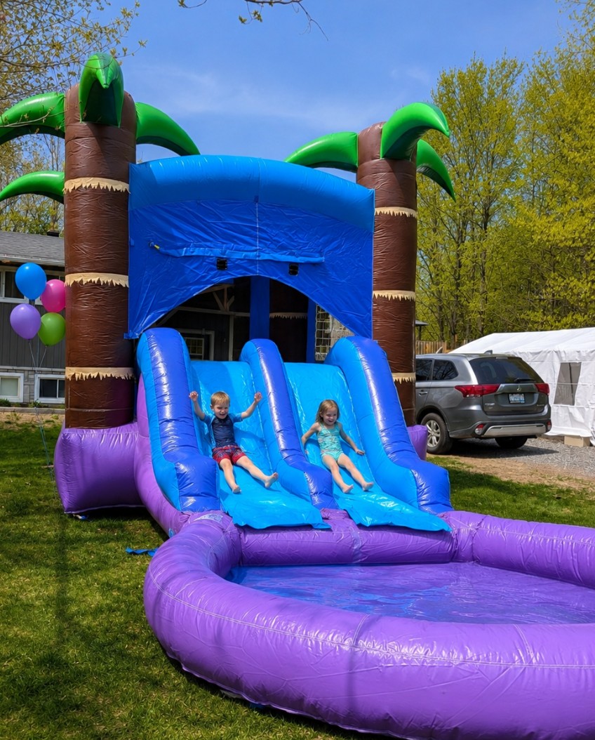 Tropical Bouncer with Slides β photo 2