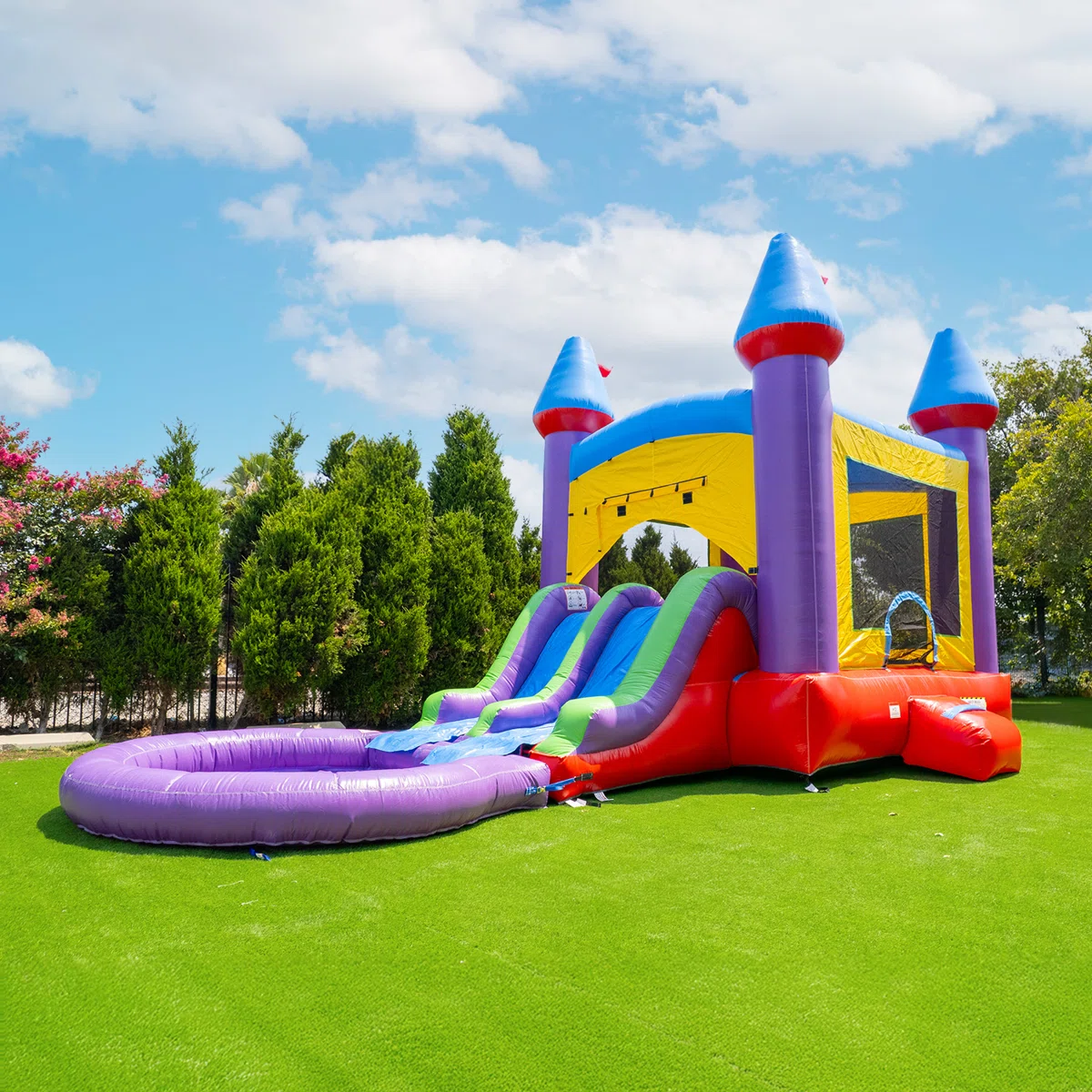 Jelly Bean Bouncer with Slides β photo 2